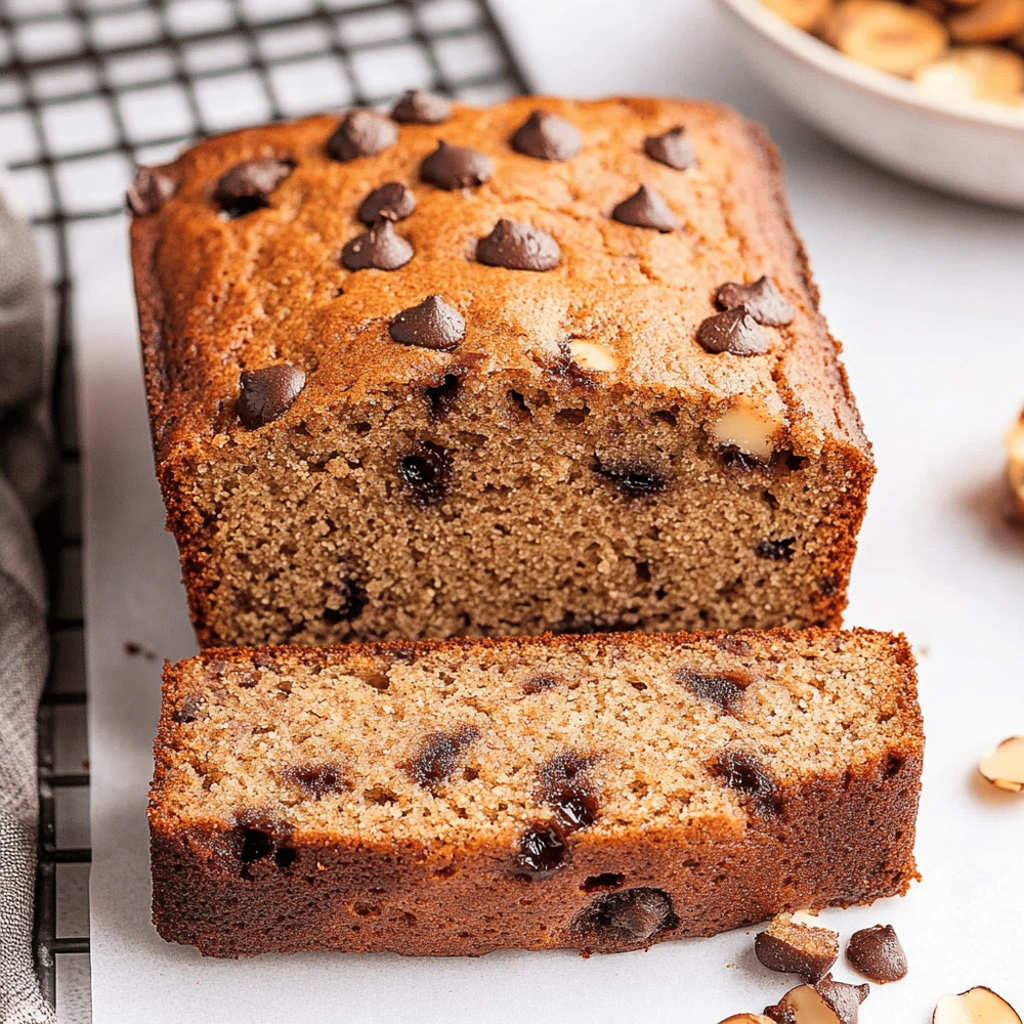 Almond Flour Banana Bread Recipe