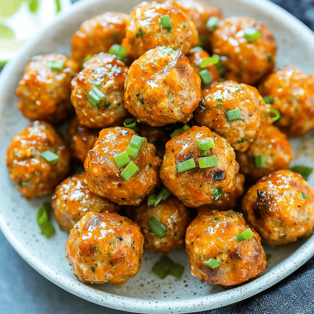Buffalo Chicken Meatballs Recipe