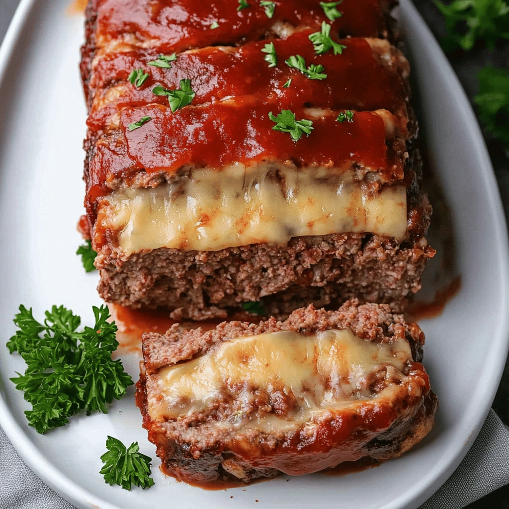 Cheese Stuffed Meatloaf