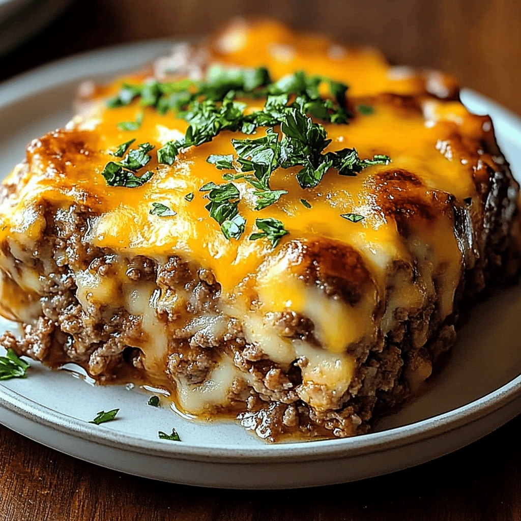 Cheesy Meatloaf Recipe