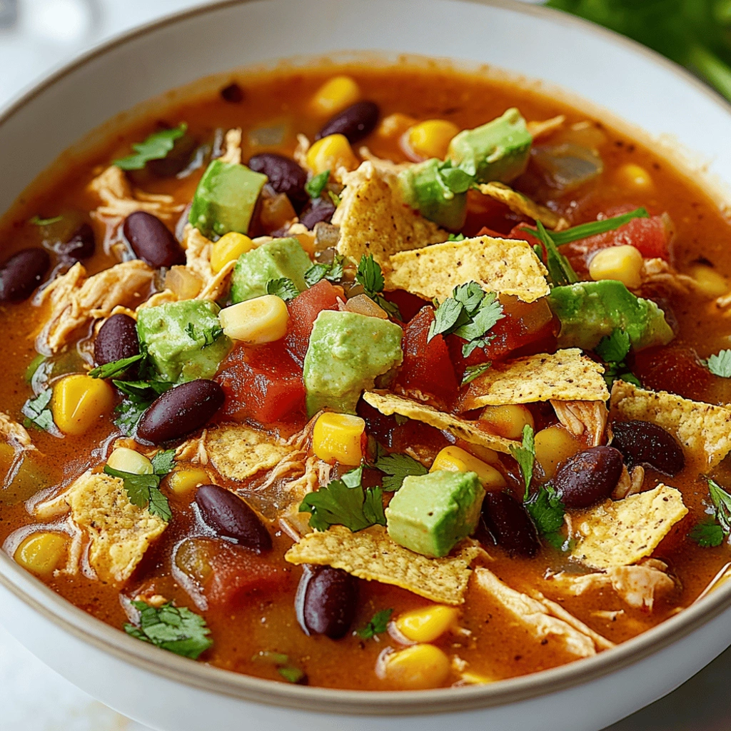 Chicken Taco Soup Recipe
