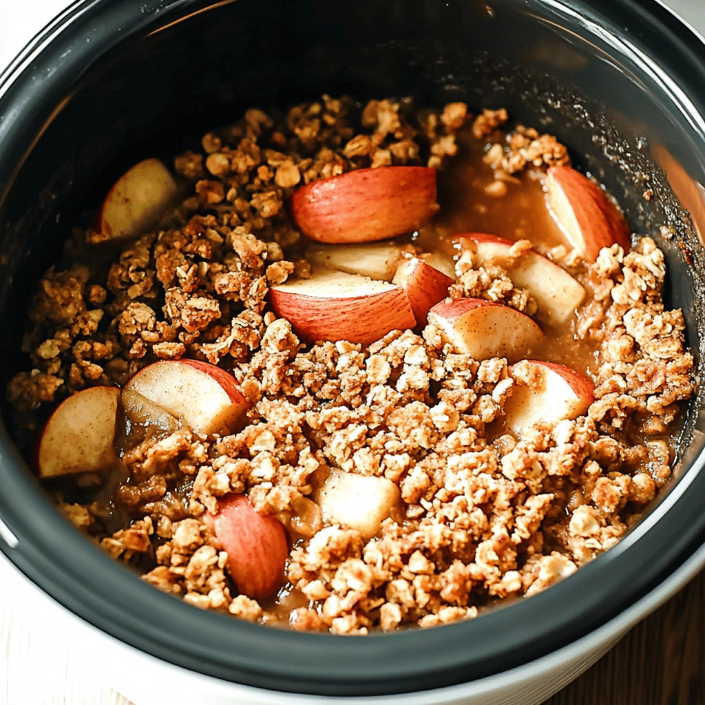 Crockpot Apple Crisp Recipe