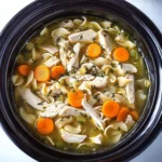Crockpot Chicken Noodle Soup
