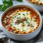 Crockpot Lasagna Soup