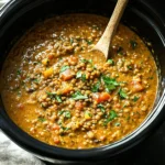 Crockpot Lentil Soup Recipe