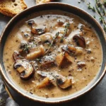 Crockpot Mushroom Soup Recipe