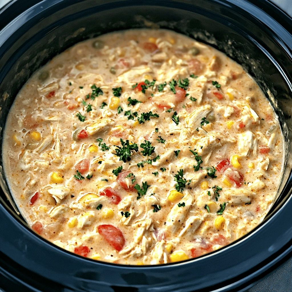 Crockpot White Chicken Chili