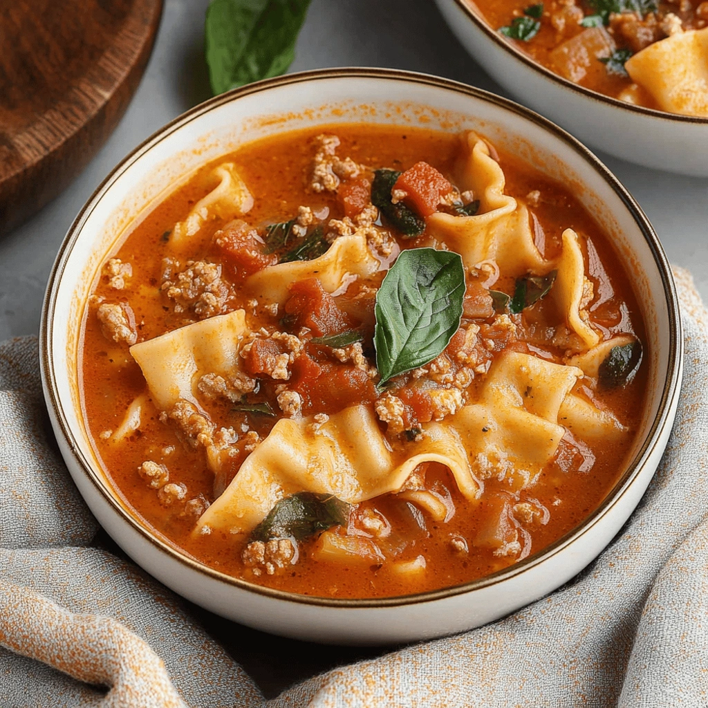 Gluten-free Lasagna Soup