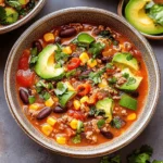 Ground Turkey Taco Soup
