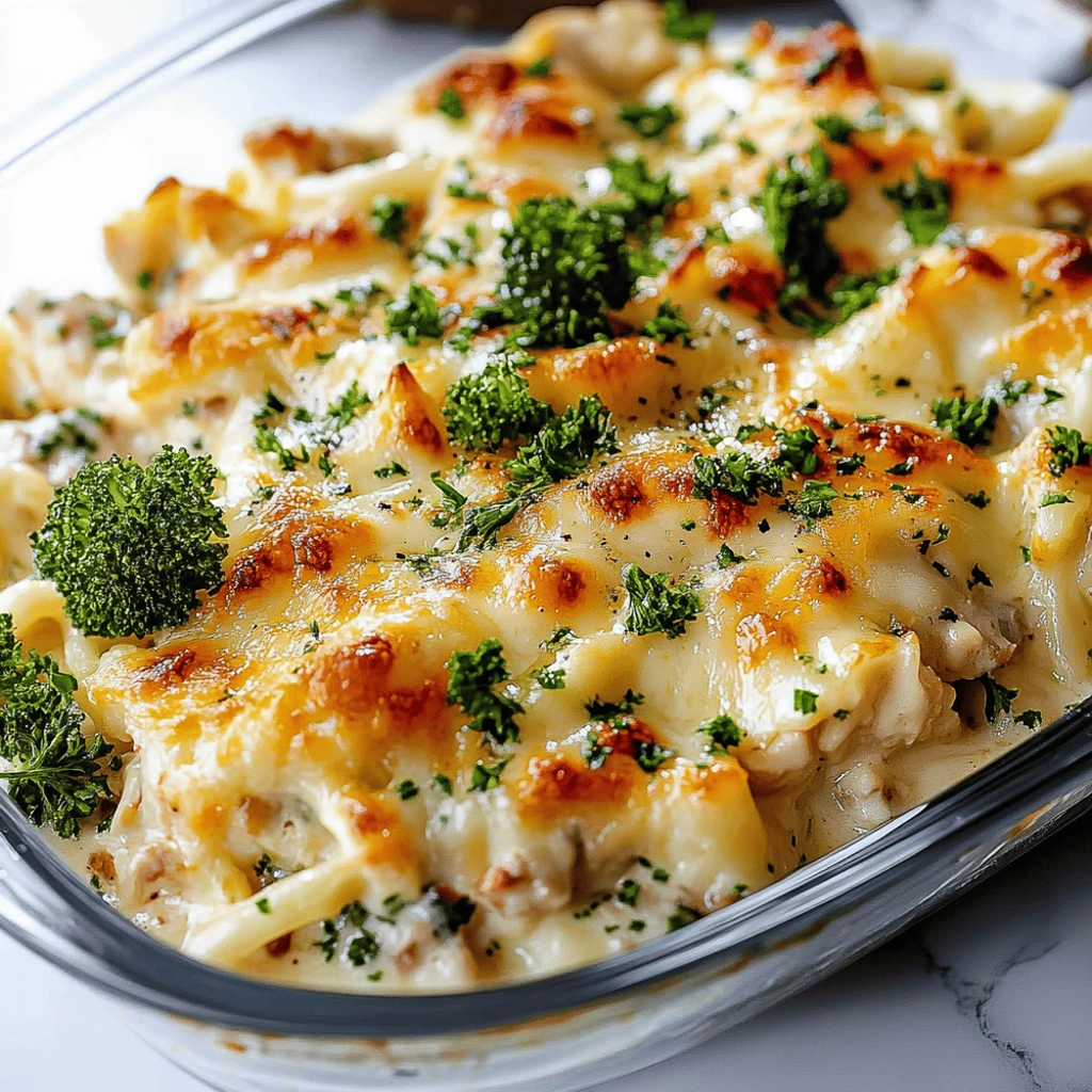 Keto Chicken Alfredo