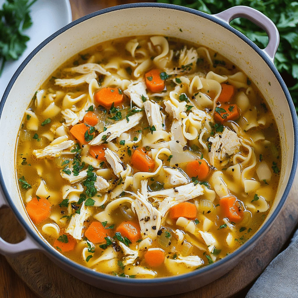 Old Fashioned Chicken Noodle Soup