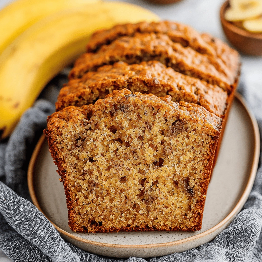 One Bowl Banana Bread Recipe