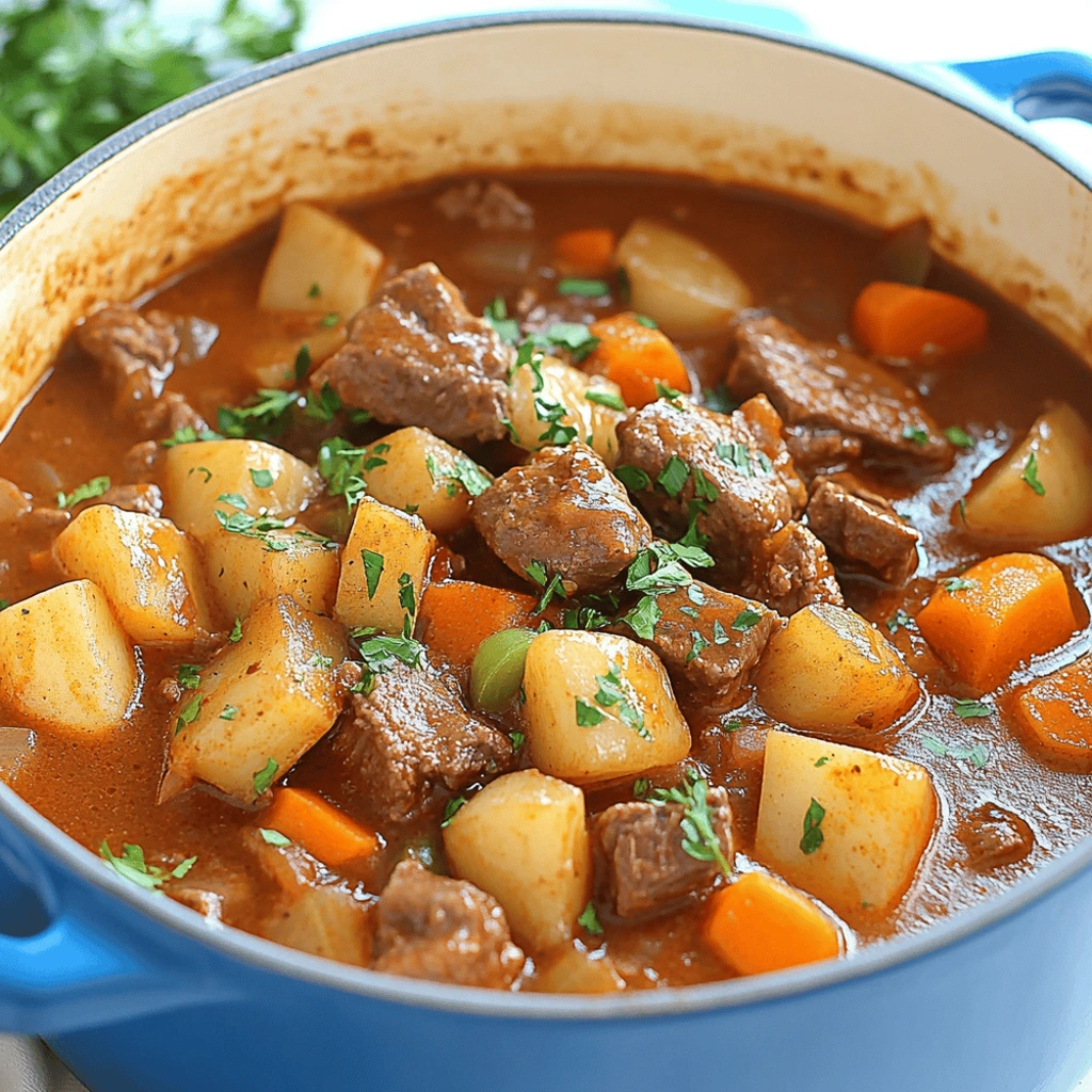 One Pot Beef Stew Recipe