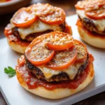 Pizza Burgers Recipe