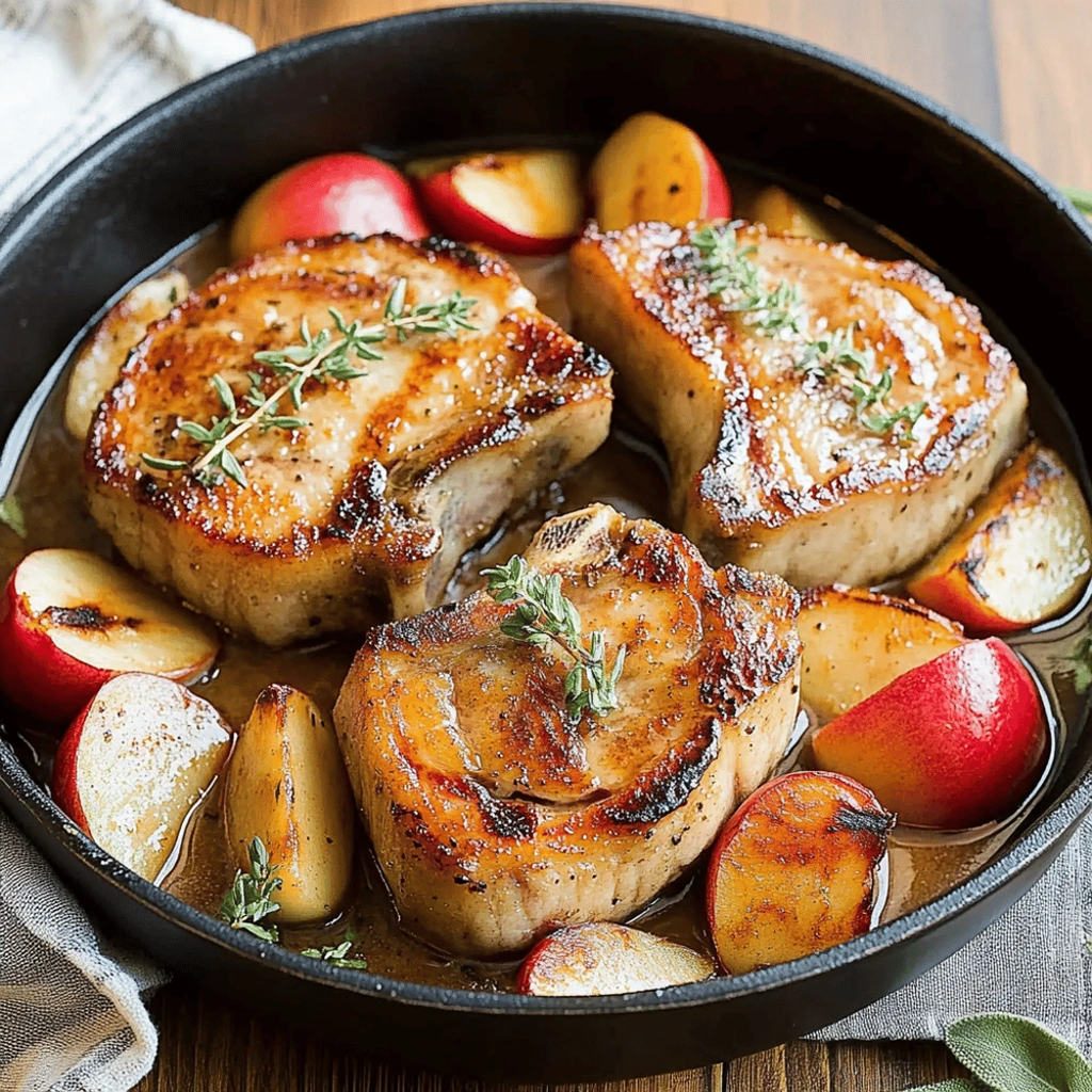 Pork Chops And Apples Recipe