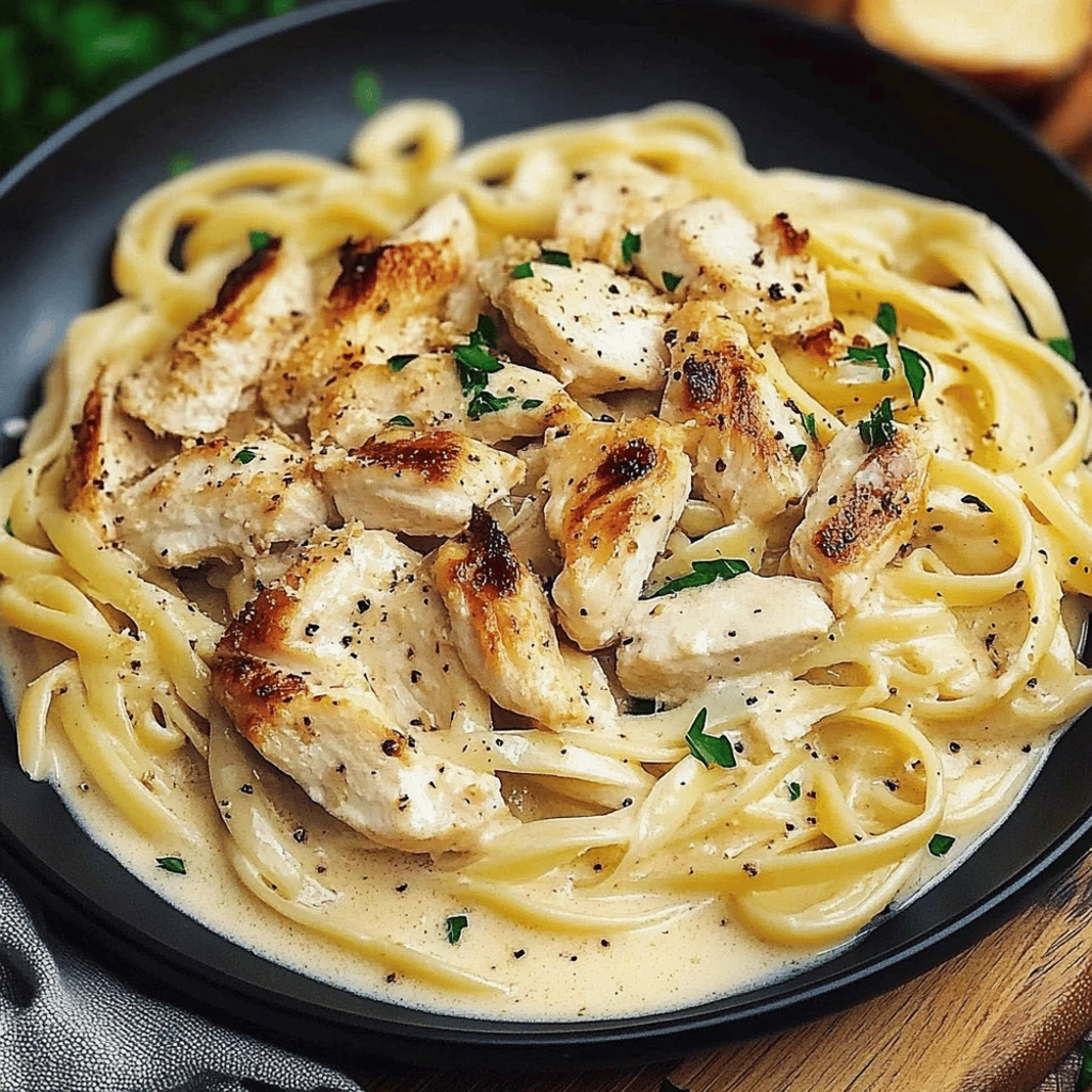 Rotisserie Chicken Alfredo