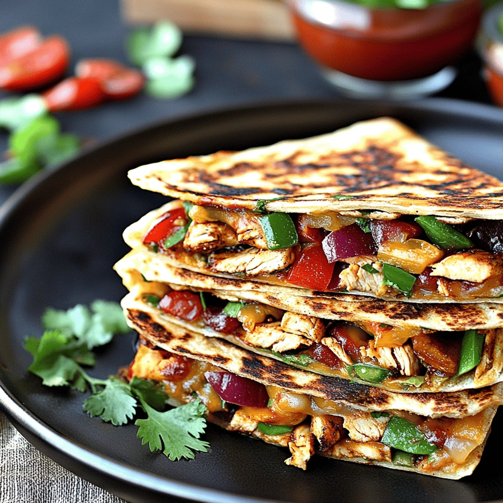Rotisserie Chicken Quesadillas