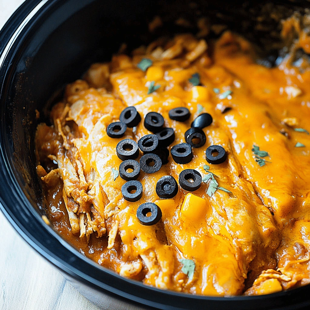 Slow Cooker Enchiladas Recipe