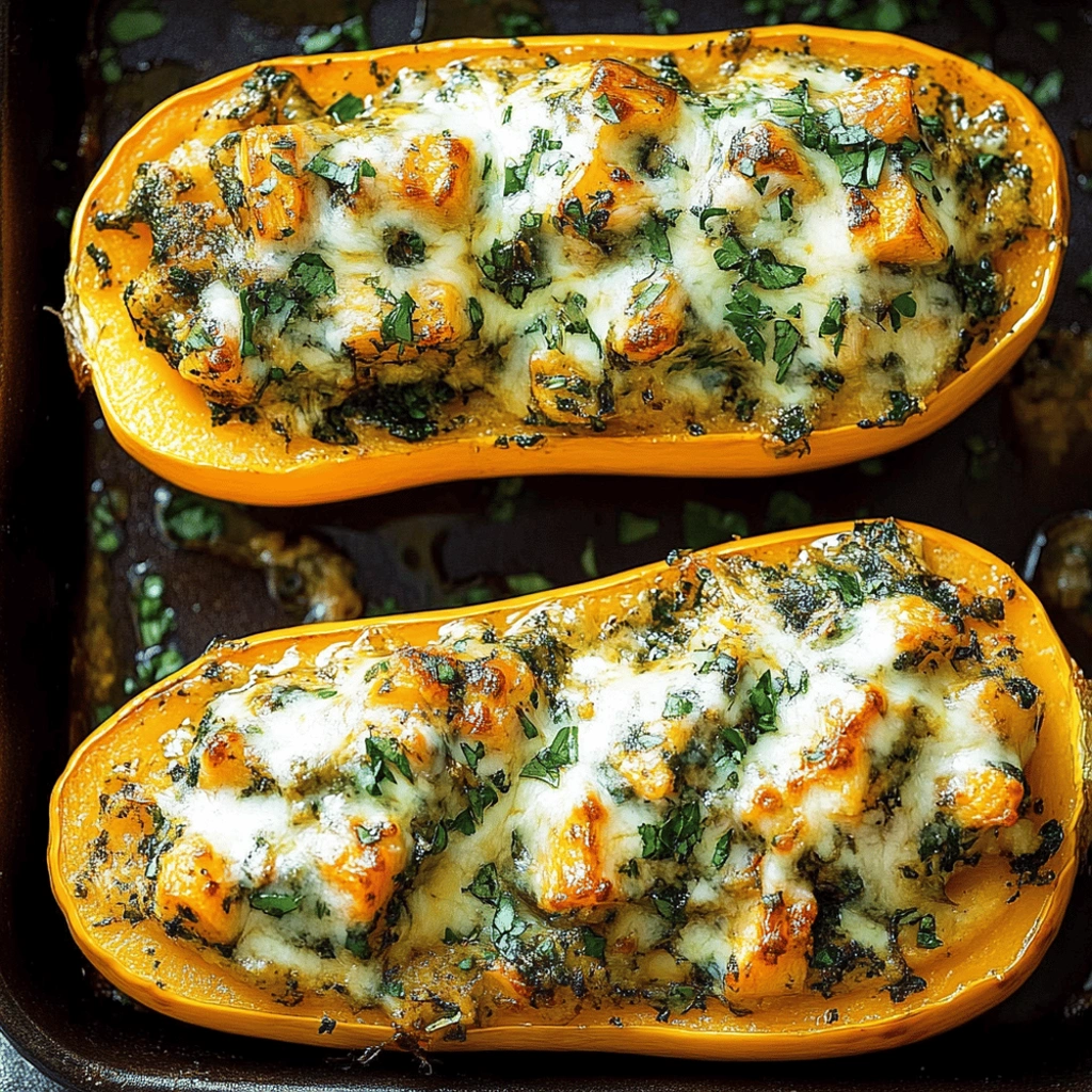 Stuffed Butternut Squash Recipe