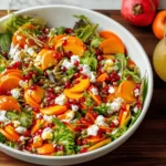 Persimmon Salad With Maple Vinaigrette