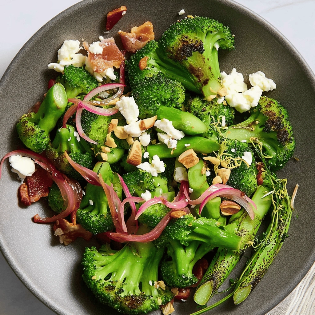 Roasted Broccoli Salad