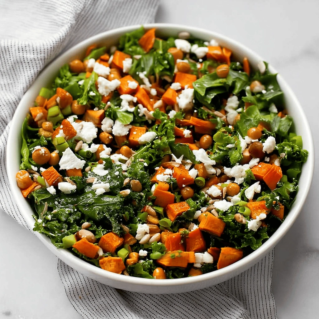 Sweet Potato Kale Salad