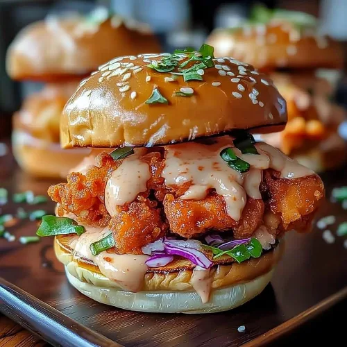 Bang Bang Chicken Sliders