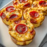 Carnivore Pizza Muffins