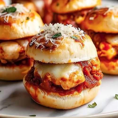 Chicken Parmesan Sliders