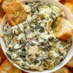 Crockpot Spinach Artichoke Dip