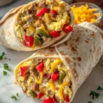 Freezer Breakfast Burritos