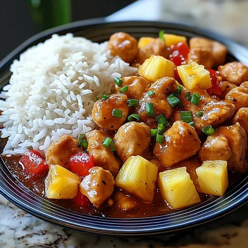 Pineapple Chicken And Rice