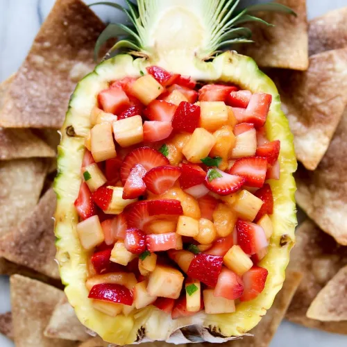 Strawberry Pineapple Salsa