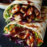 Teriyaki Chicken Wrap Recipe