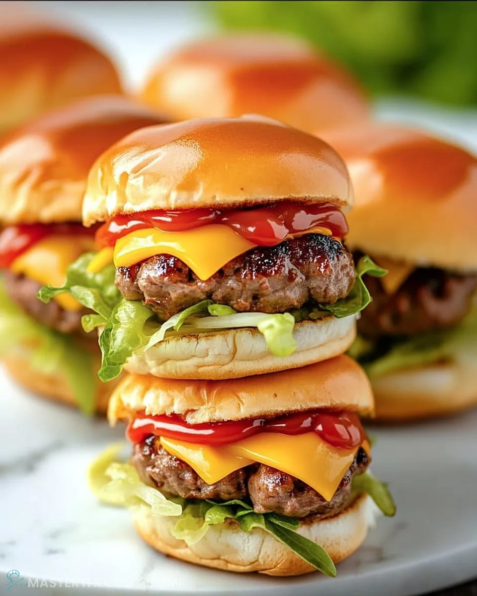 cheeseburger-sliders