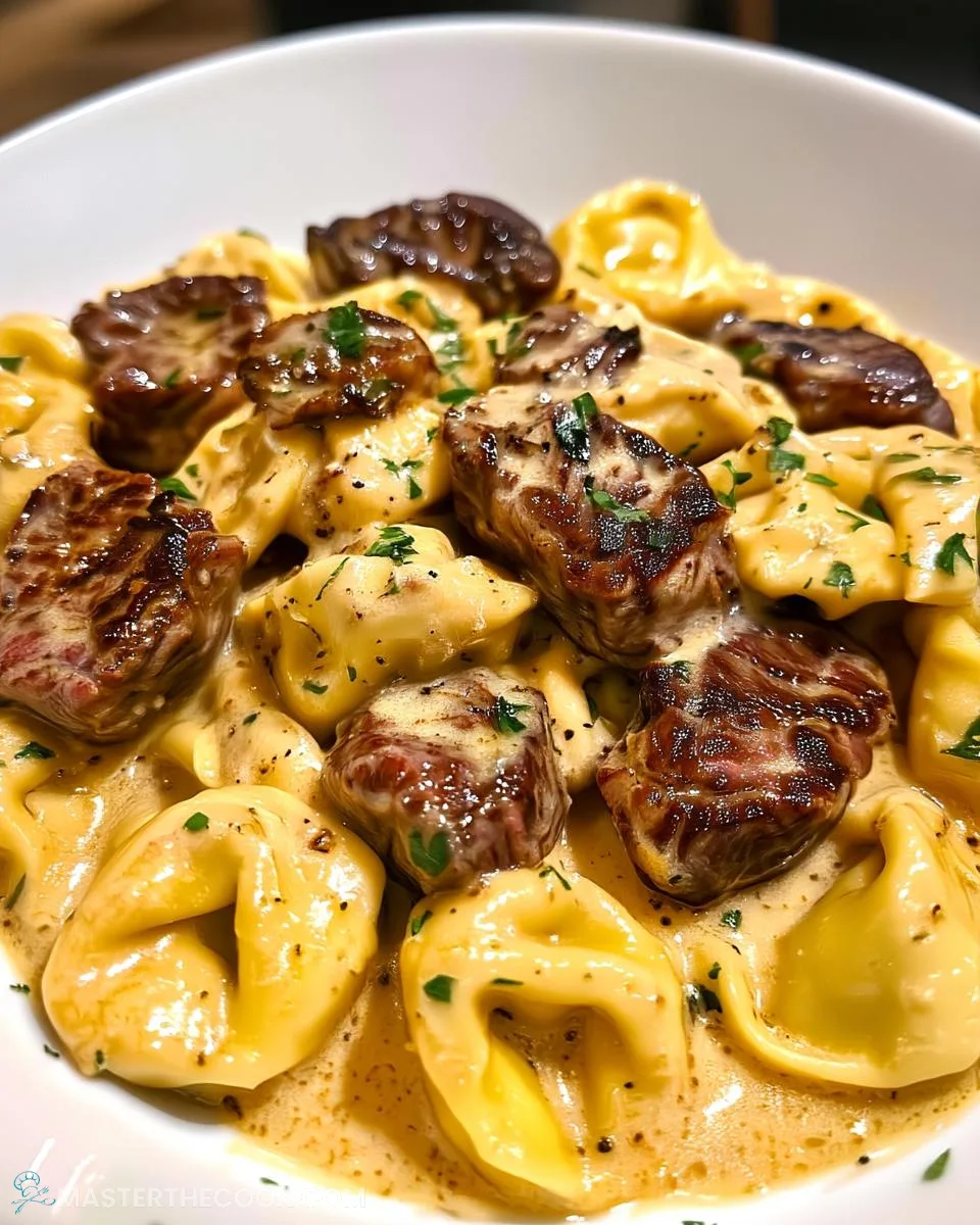 cracked-garlic-steak-tortellini-in-creamhouse-sauce