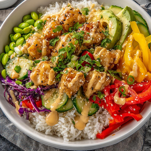 Bang Bang Chicken Bowl Recipe