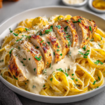 Creamy Garlic Chicken Alfredo