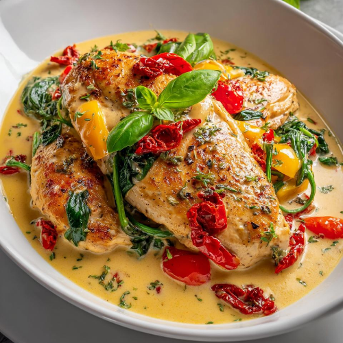 Creamy One-Dish Chicken Dinner