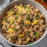 Onion Beef Fried Rice