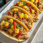 Pineapple Chicken Tacos