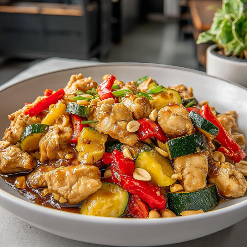 Slow Cooker Kung Pao Chicken