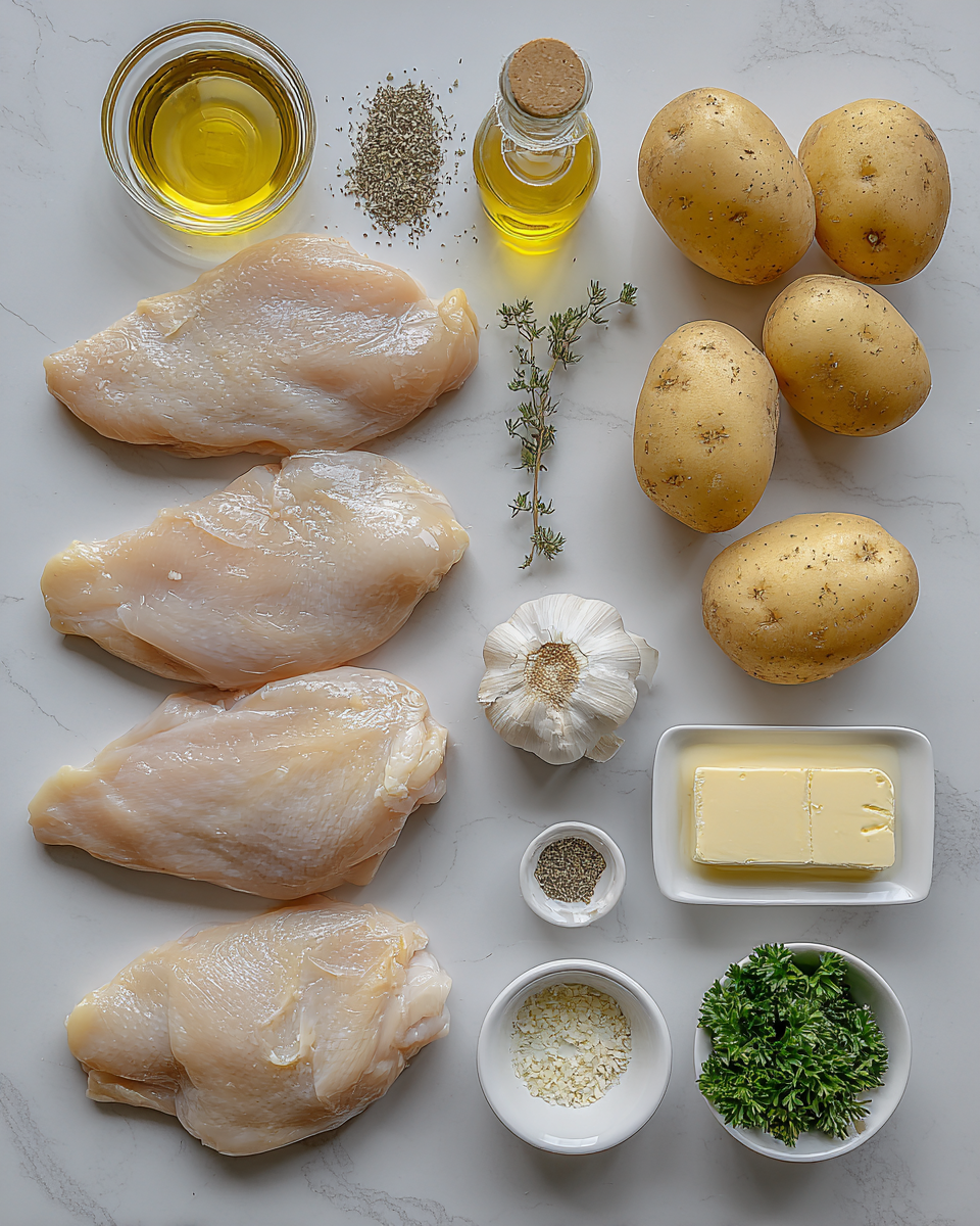 garlic-herb-chicken-carrot-plate