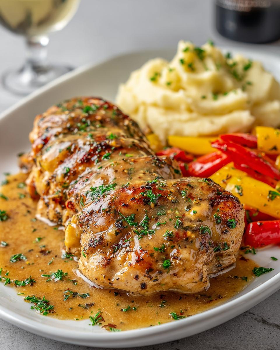 garlic-herb-chicken-carrot-plate