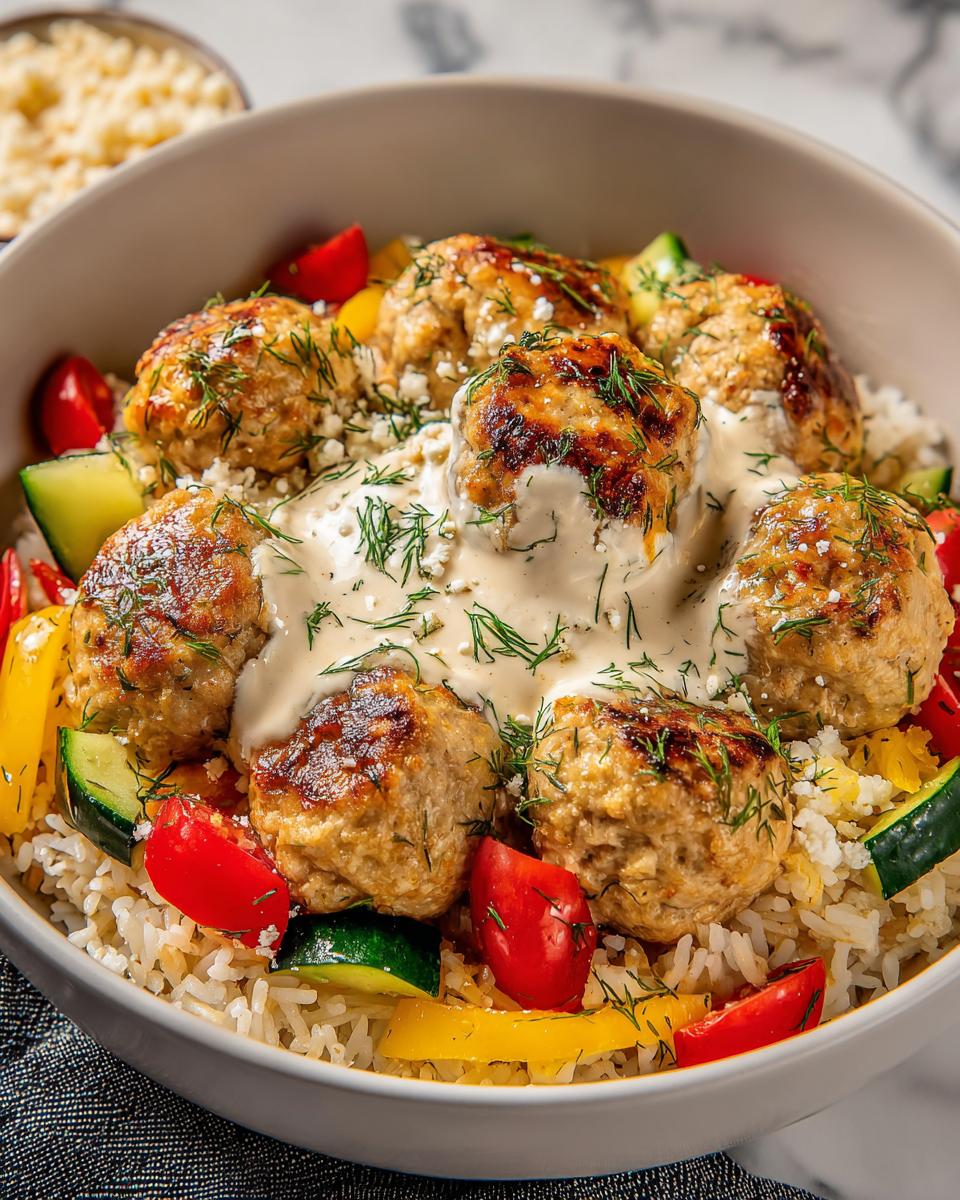 greek-meatball-bowl