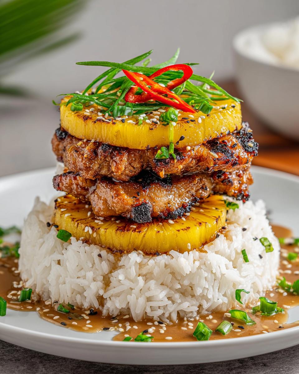 hawaiian-huli-huli-chicken-stack