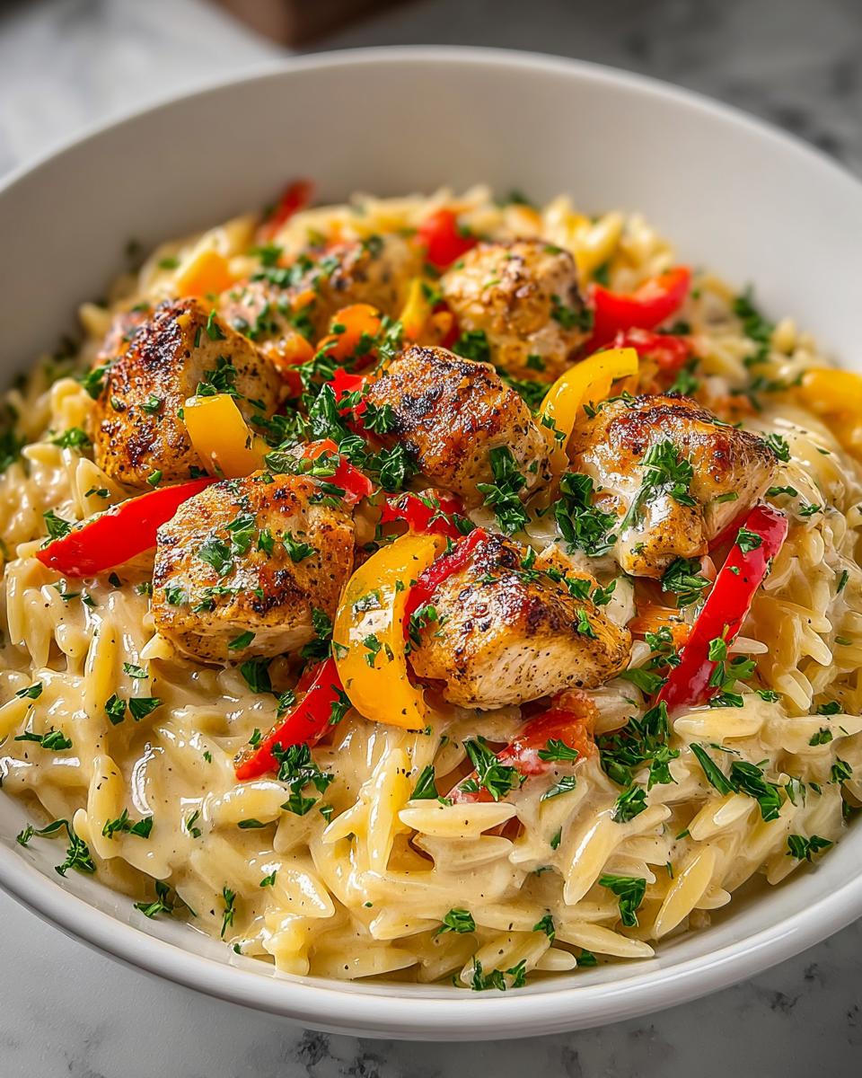 one-pot-cajun-chicken-alfredo-orzo