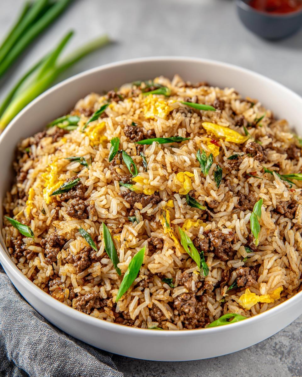 onion-beef-fried-rice